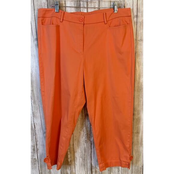 Talbots Perfect Skimmer Crop Pants Size 14 - Picture 1 of 7